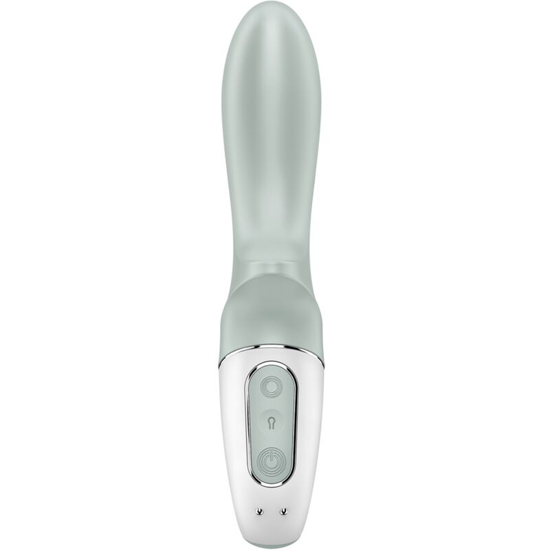 SATISFYER - AIR PUMP BOOTY 3 OPBLAASBARE ANALE VIBRATOR GRIJSGROEN