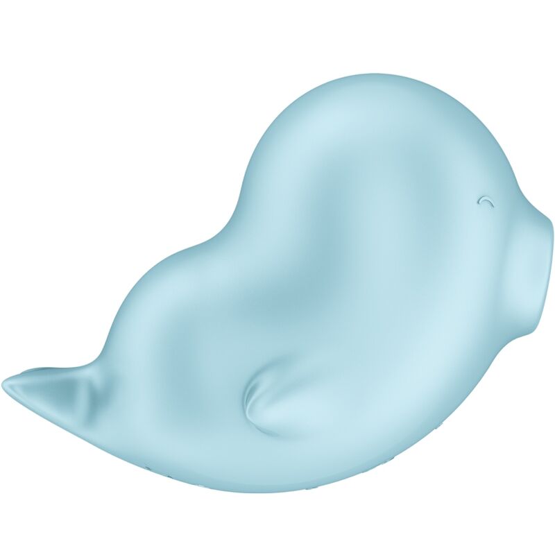 SATISFYER - SASSY SEAL STIMULATOR & VIBRATOR BLAUW