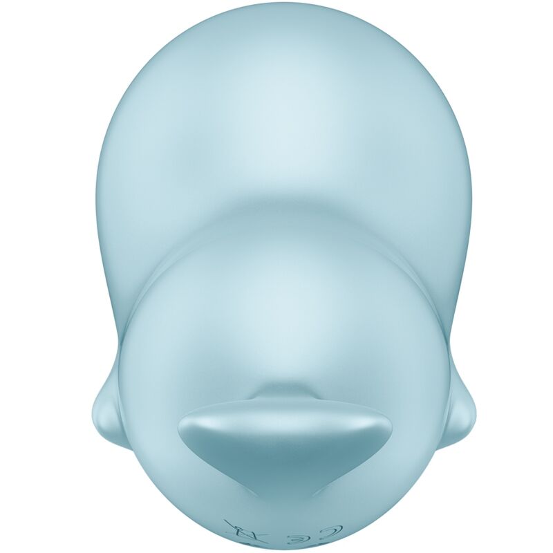 SATISFYER - SASSY SEAL STIMULATOR & VIBRATOR BLAUW