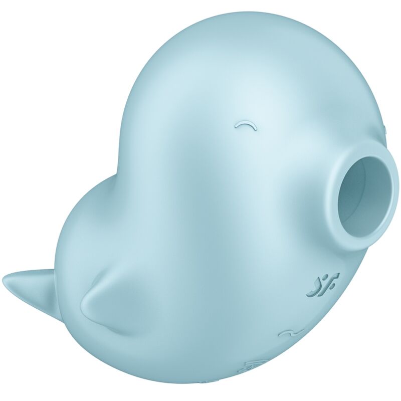 SATISFYER - SASSY SEAL STIMULATOR & VIBRATOR BLAUW