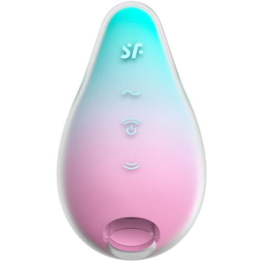 SATISFYER - MERMAID VIBES STIMULATOR & VIBRATOR MINT EN ROZE