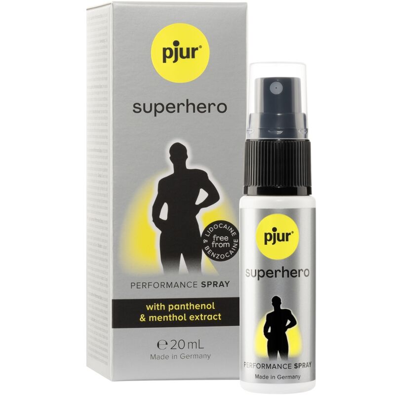 PJUR - SUPERHERO PRESTATIEVERTRAGENDE SPRAY 20 ML