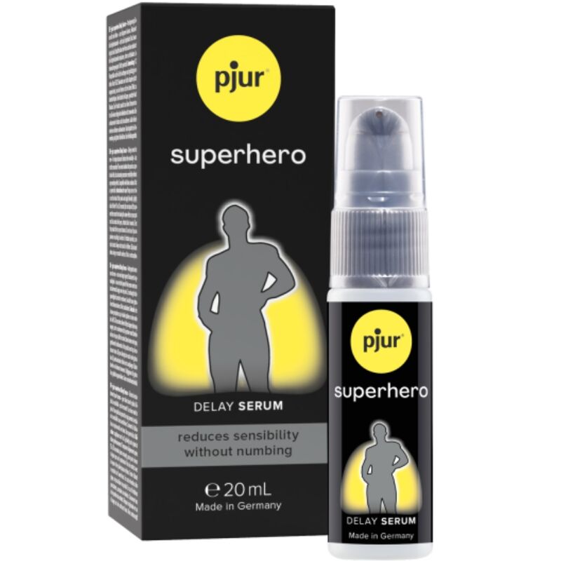 PJUR - SUPERHERO GEGEGE CONCENTREERD VERTRAGEND SERUM 20 ML