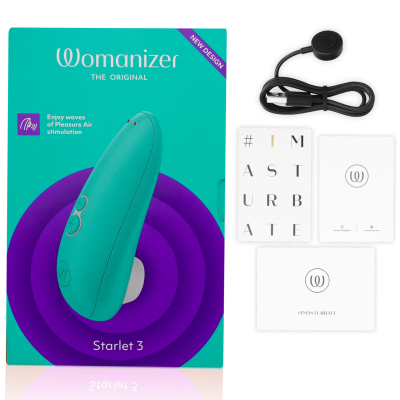 WOMANIZER - STARLET 3 KLITORISSTIMULATOR TURQUOISE