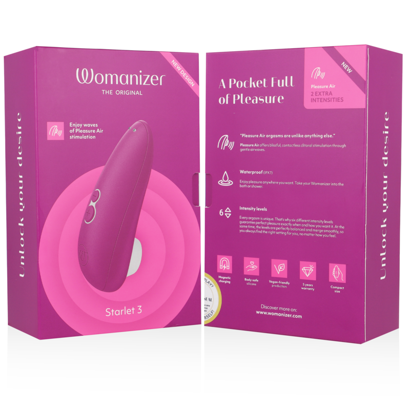 WOMANIZER - STARLET 3 KLITORISSTIMULATOR PAARS