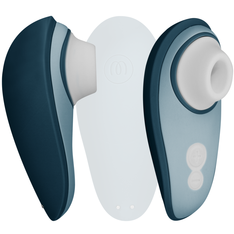 WOMANIZER - LIBERTY 2 CLITORISSTIMULATOR & ZUIGER BLAUW