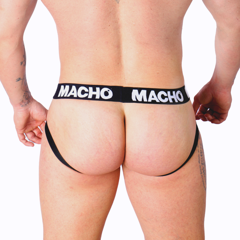 MACHO - MX26X1 JOCK GRID WHITE M