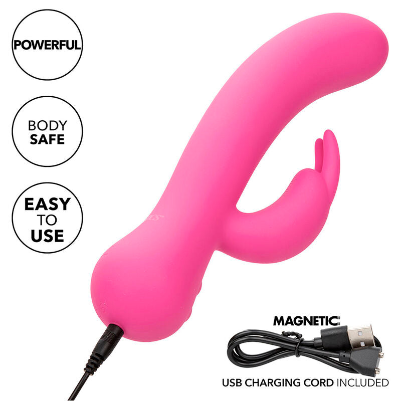 CALEXOTICS - EERSTE KEER VIBRATOR RABBIT OPLAADBAAR ROZE