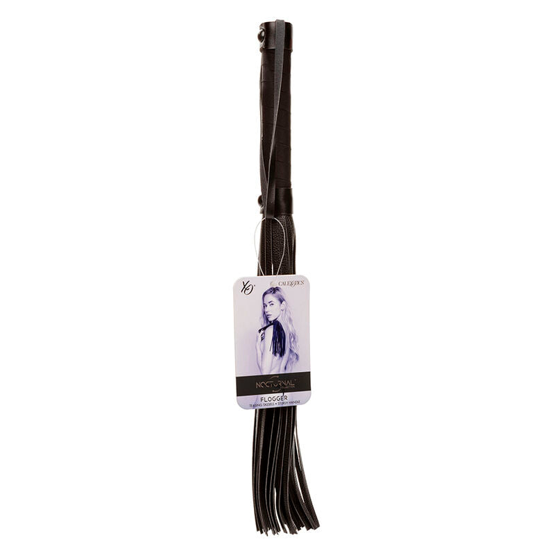 CALEXOTICS - NOCTURNAL FLOGGER LEER ZWART