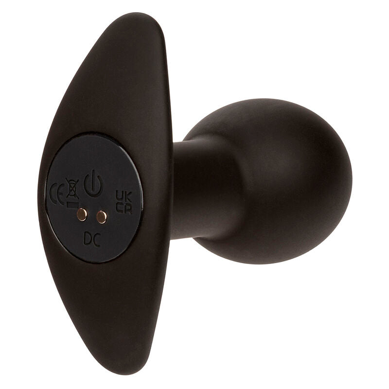 CALEXOTICS - ROCK BOTTOM ANAALPLUG 10 TRILLINGEN SILICONE ZWART
