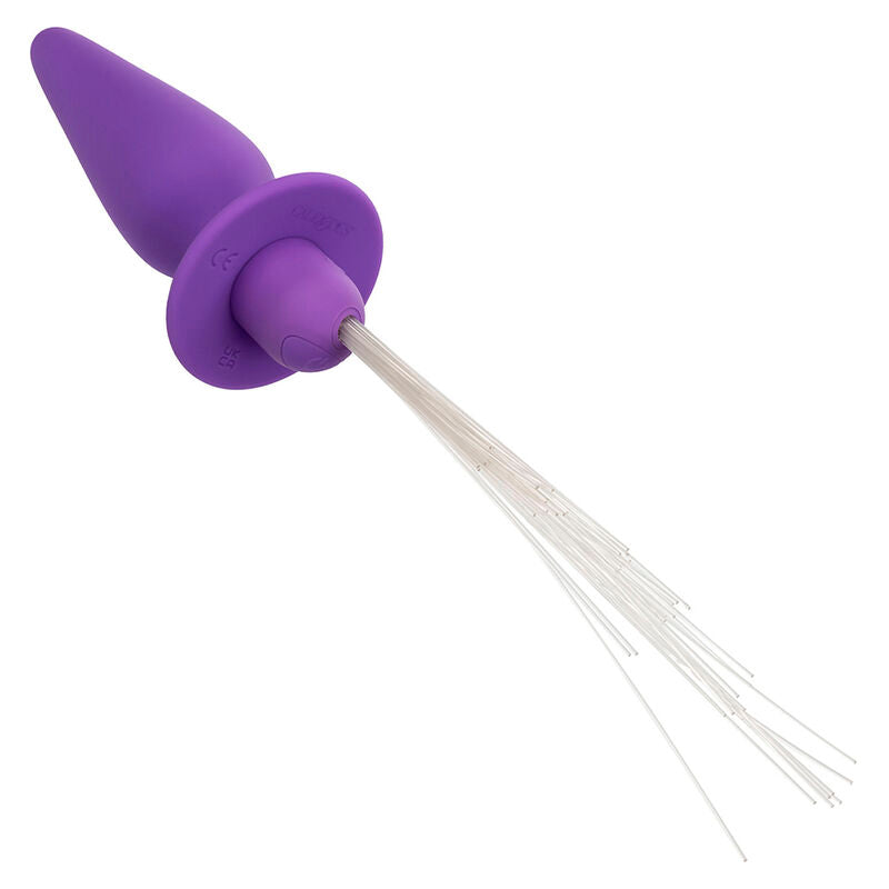 CALEXOTICS - SOUTHERN LIGHTS OPLICHTENDE ANALE PLUG 10 TRILLINGEN SILICONEN PAARS