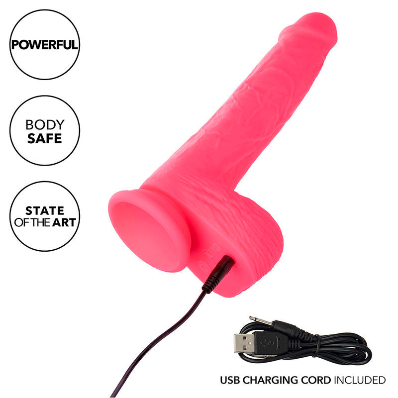 CALEXOTICS - STUDS REALISTISCHE VIBRATOR 10 TRILLINGEN ROZE