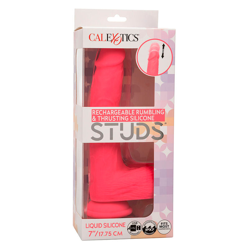 CALEXOTICS - STUDS REALISTISCHE VIBRATOR 10 TRILLINGEN ROZE