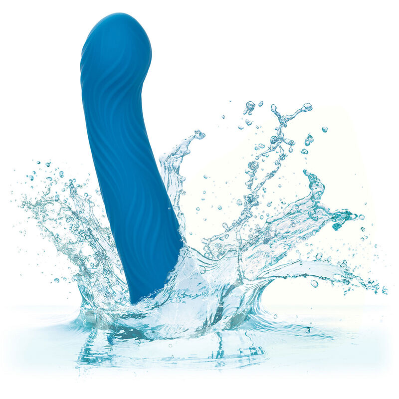 CALEXOTICS - WAVE RIDER RIPPLE ANAL PLUG BLAUW