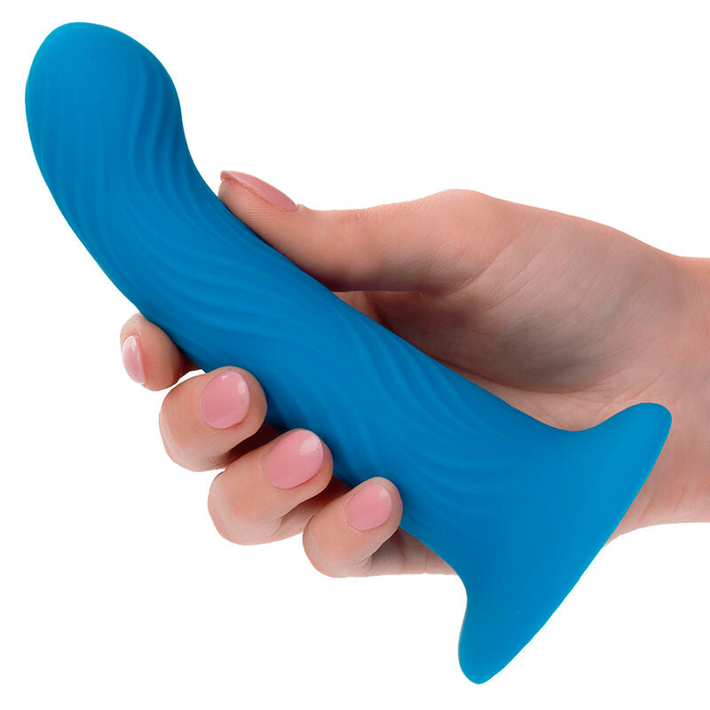 CALEXOTICS - WAVE RIDER RIPPLE ANAL PLUG BLAUW