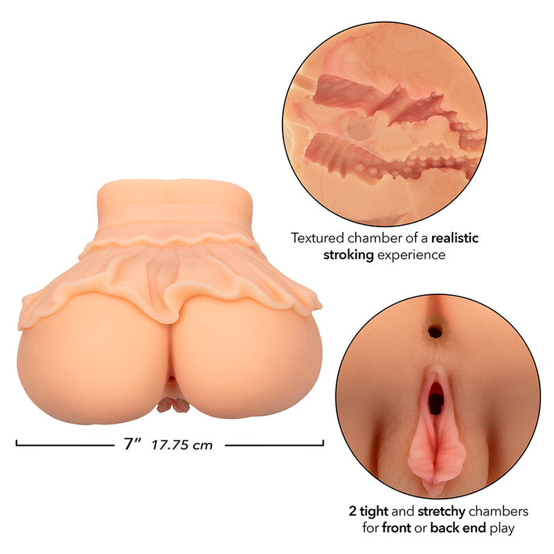 CALEXOTICS - THE PEEP SHOW GIRL DUBBELE REALISTISCHE MASTURBATOR FLESH