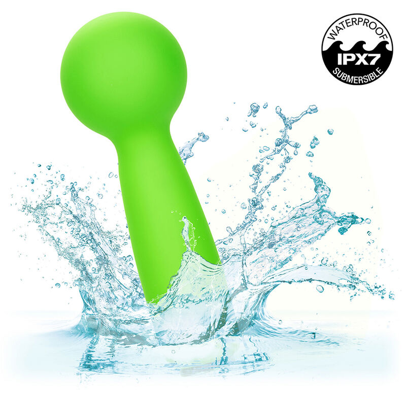 CALEXOTICS - NEON VIBES DE BUBBLY VIBE MINI MASSAGER 10 TRILLINGEN GROEN