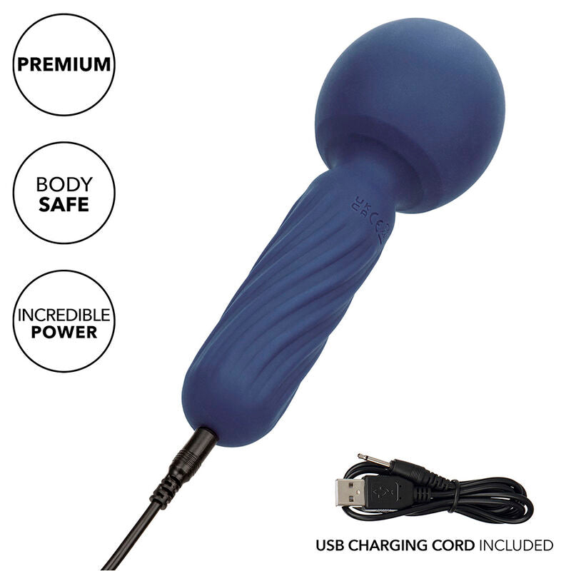 CALEXOTICS - CHARISMA SEDUCTION MASSAGER 12 FUNCTIES 17,75 CM X 6,25 CM PAARS