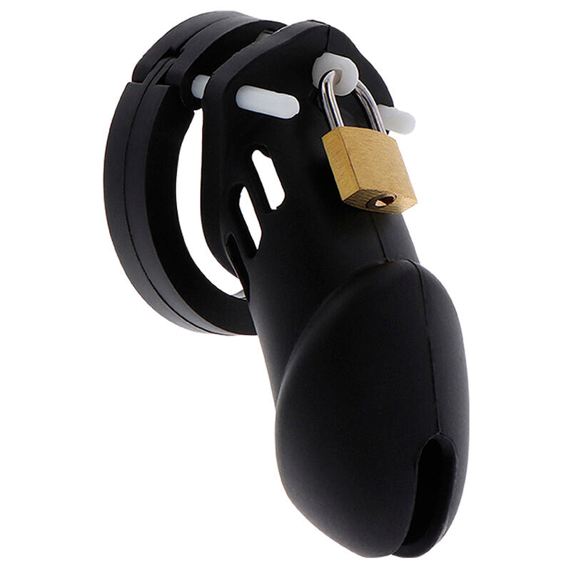 HIDDEN DESIRE - EXTREME KUISHEID KOKER KOKER SILICONE MAAT L ZWART