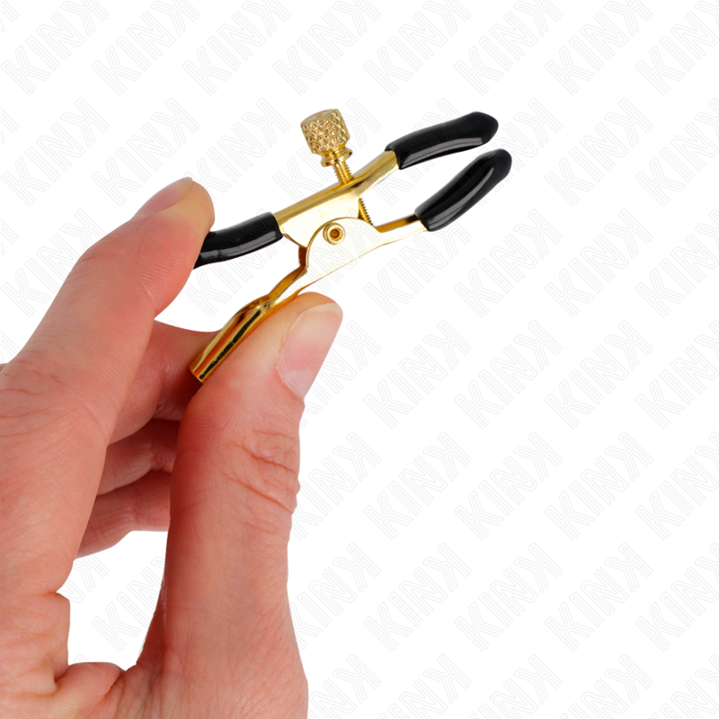 KINK - GOUDEN TEPELKLEMMEN 6 CM