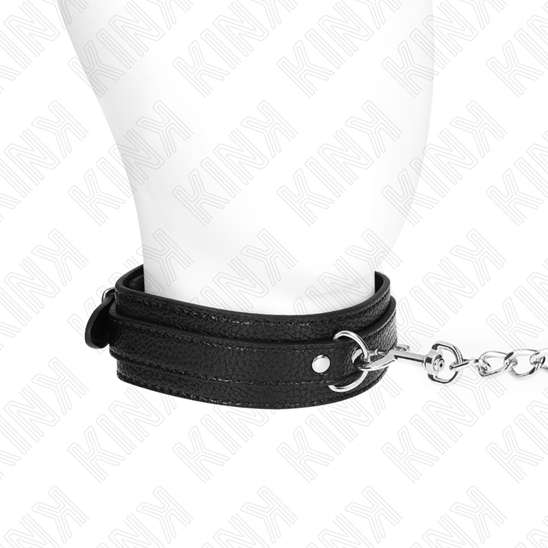 KINK - KETTING MET SLANGENPRINT EN RIEM 65 CM