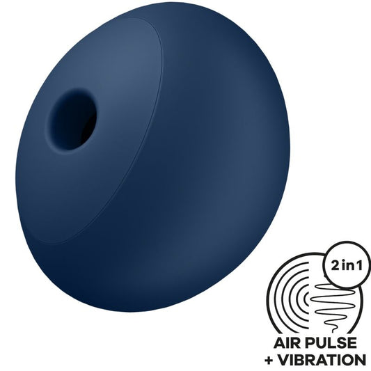 SATISFYER - AIR PULSE STIMULATOR & VIBRATOR 12 TRILLINGEN BLAUW
