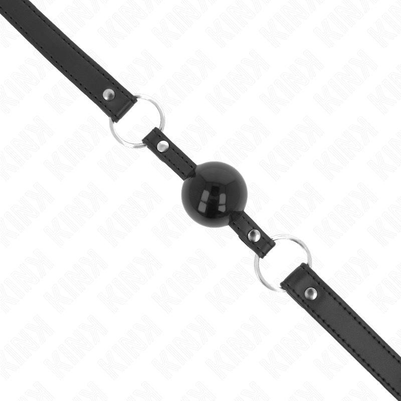 KINK - TPE BAL 4 CM KNEVEL MET ZWART SLOT 60 x 2 CM