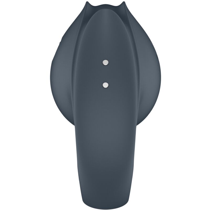 SATISFYER - PERFECT PAIR 2 MULTIVIBRATOR 2 IN 1 PENISRING EN VINGERSTIMULATOR GRIJS