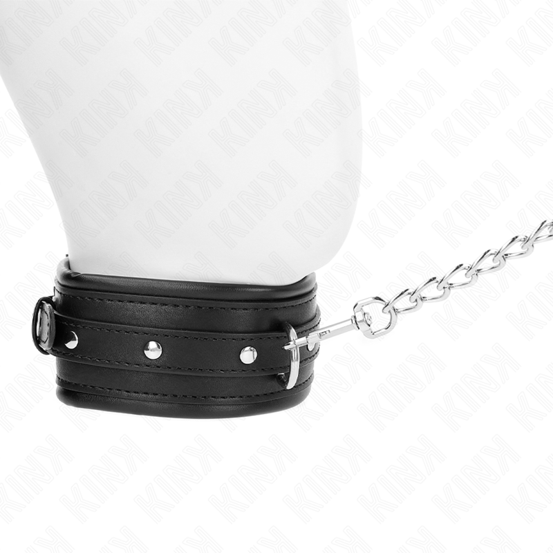 KINK - KETTING MET GLANZENDE GESP BAND 65 CM 48.5 CM X 5.3 CM