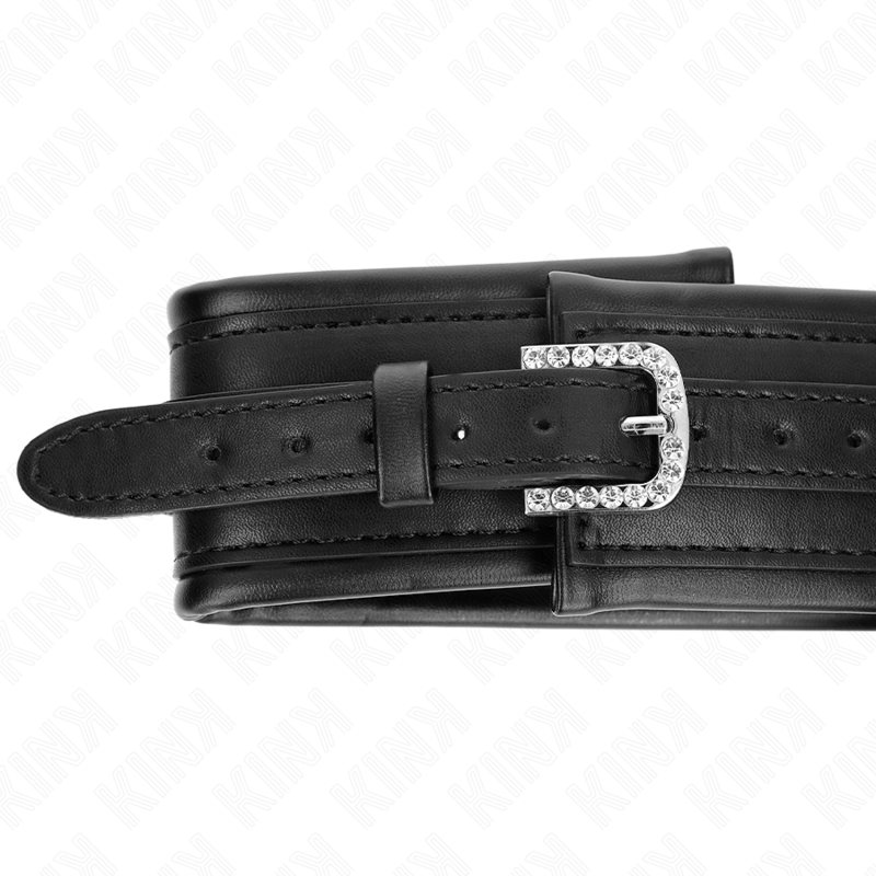 KINK - KETTING MET GLANZENDE GESP BAND 65 CM 48.5 CM X 5.3 CM