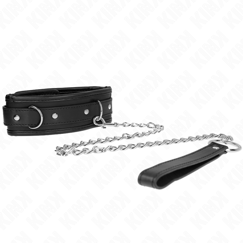 KINK - BASIS HALSBAND MET RIEM 65 CM MODEL 1 53 X 6 CM