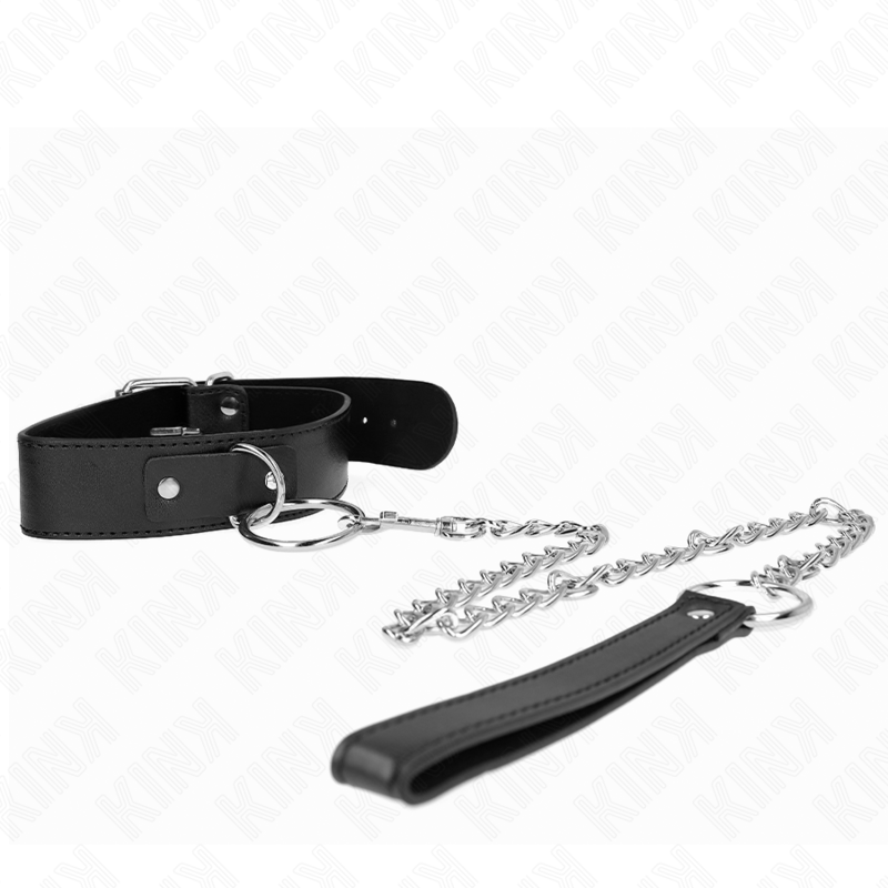 KINK - HALSBAND BASISMODEL MET LIJN MODEL 4 VERSTELBAAR 36-43 CM