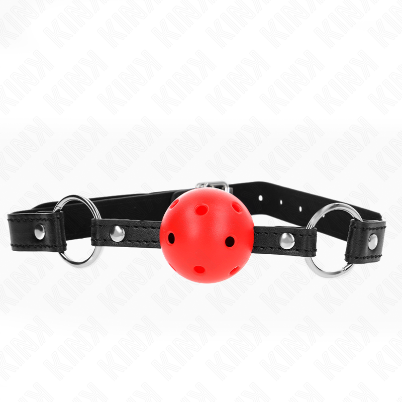 KINK - HOLLE HARD RODE BAL 4,5 CM KNEVEL MODEL 1 63,5 X 2 CM