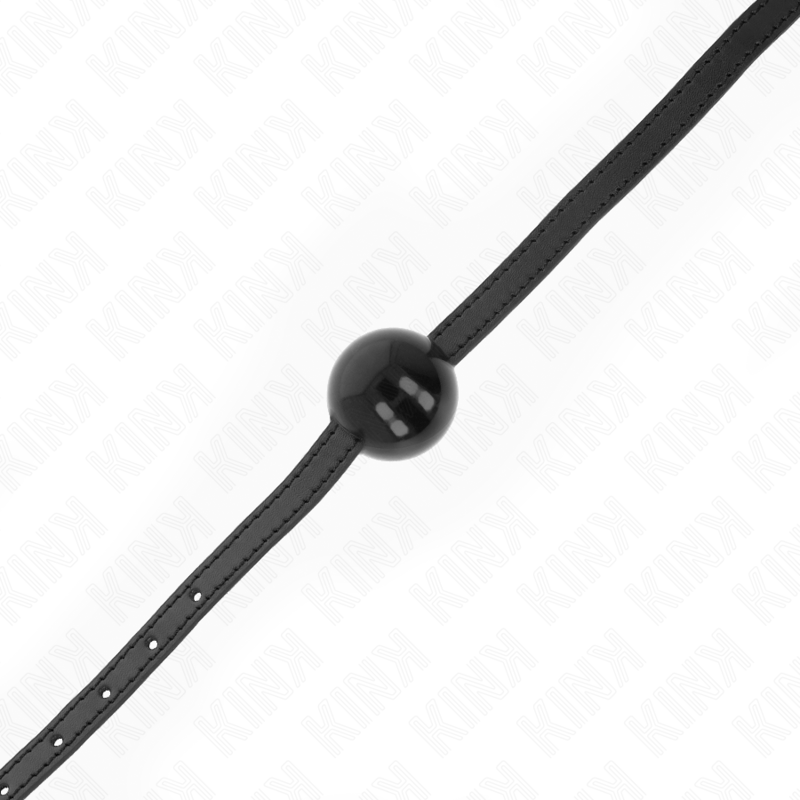 KINK - ZWARTE ENKELE EFFEN BAL 4 CM KNEVEL 65 x 1.5 CM
