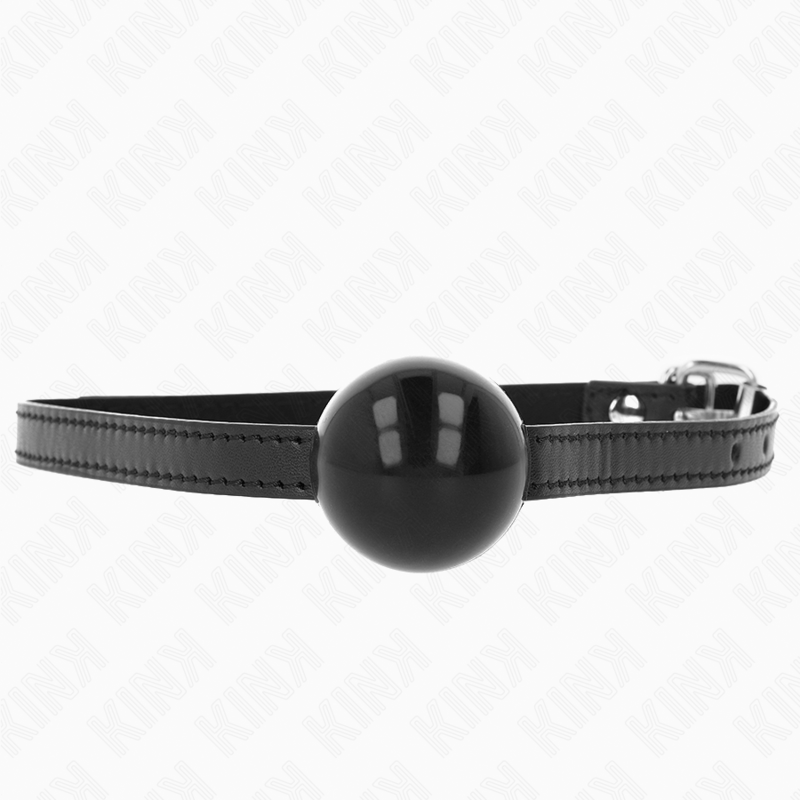 KINK - ZWARTE ENKELE EFFEN BAL 4 CM KNEVEL 65 x 1.5 CM