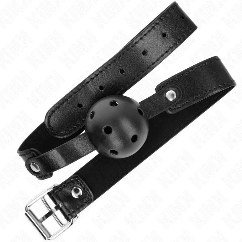 KINK - ZWARTE ADEMENDE BALKNEVEL 4,5 CM KNEVEL 65 x 2,5 CM