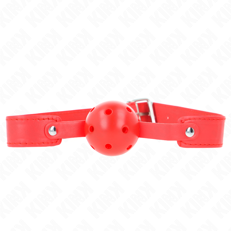 KINK - RODE ADEMENDE BAL 4.5 CM KNEVEL 65 x 2.5 CM