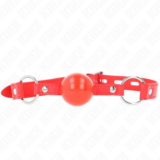 KINK - TPE BAL 4 CM KNEVEL MET ROJO SLOT 60 x 2 CM
