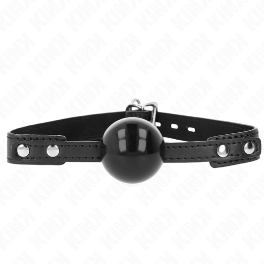 KINK - SOFT TPE BAL 4 CM GAG MODEL 3 60 x 2 CM VERSTELBAAR 37-52 CM