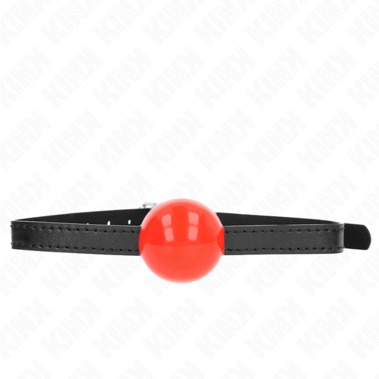 KINK - RODE ENKELE MASSAGEBAL 4 CM KNEVEL 65 x 1.5 CM