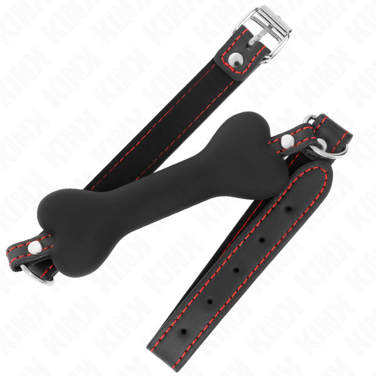 KINK - ZWART BOT 12 CM KNEVEL 63 x 2 CM