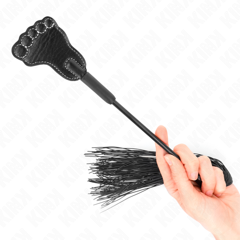 KINK - VOETVORMIG SLAGZWAARD MET KWASTZWEEP 31 CM