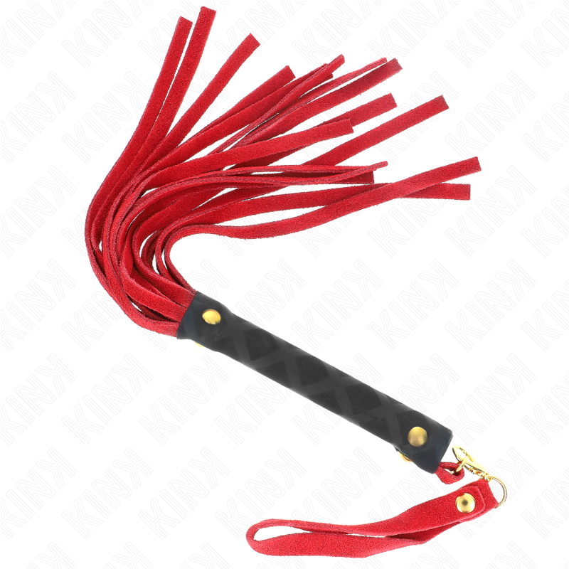 KINK - RODE SUÈDE MINIZWEEP 30 CM