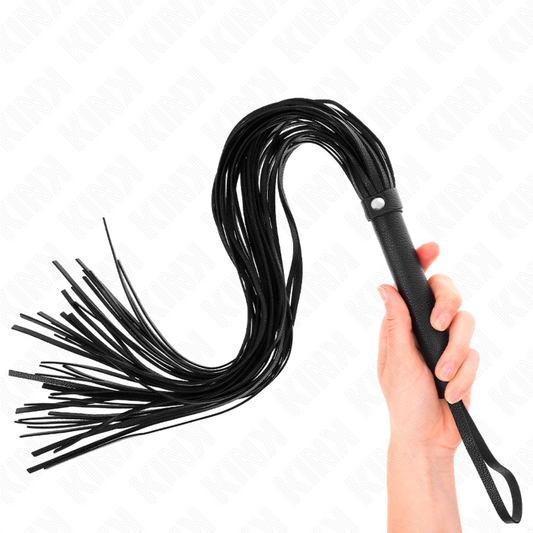 KINK - ZWARTE ZACHTE PVC ZWEER 70 CM
