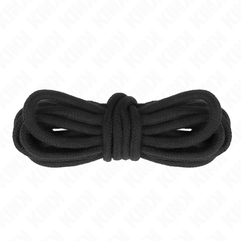 KINK - KATOENEN TOUW 10 METER ZWART