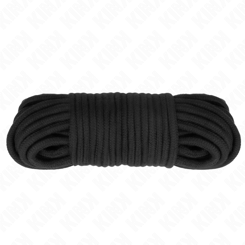 KINK - KATOENEN TOUW 20 METER ZWART