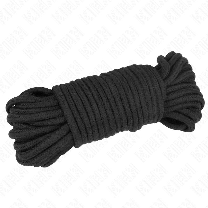 KINK - KATOENEN TOUW 20 METER ZWART