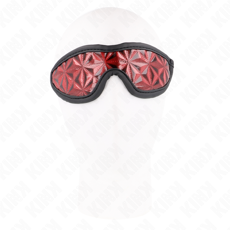 KINK - HOOFDBAND MET ROOD RUITPATROON 20,5 x 6 CM