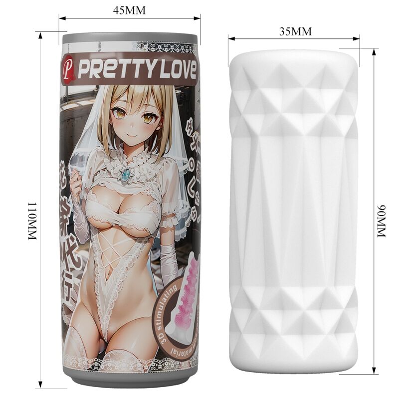 PRETTY LOVE - MANNEN MASTURBATOR KAN MODEL