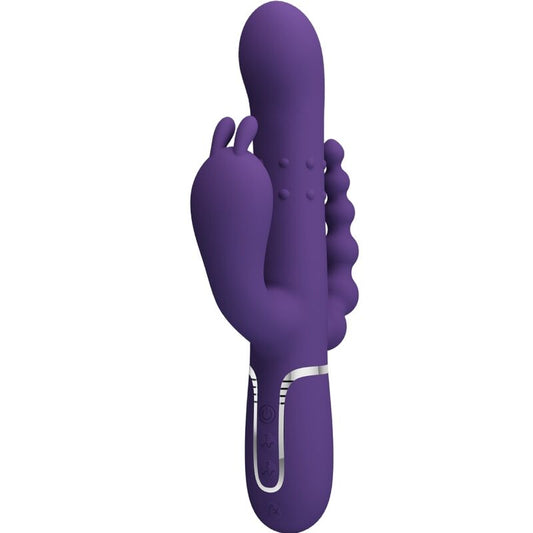 PRETTY LOVE - CAMMY DRIEVOUDIGE VIBRATOR MULTIFUNCTIONEEL 4 IN 1 PAARS